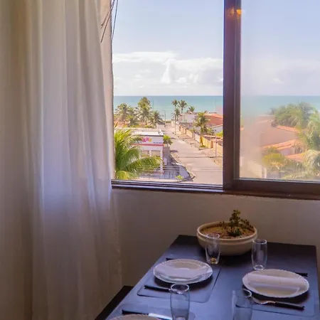 Apartamento Vista Mar 2 Quartos Estacionamento Gratis Netflix E Self Check In Maceió Exterior foto